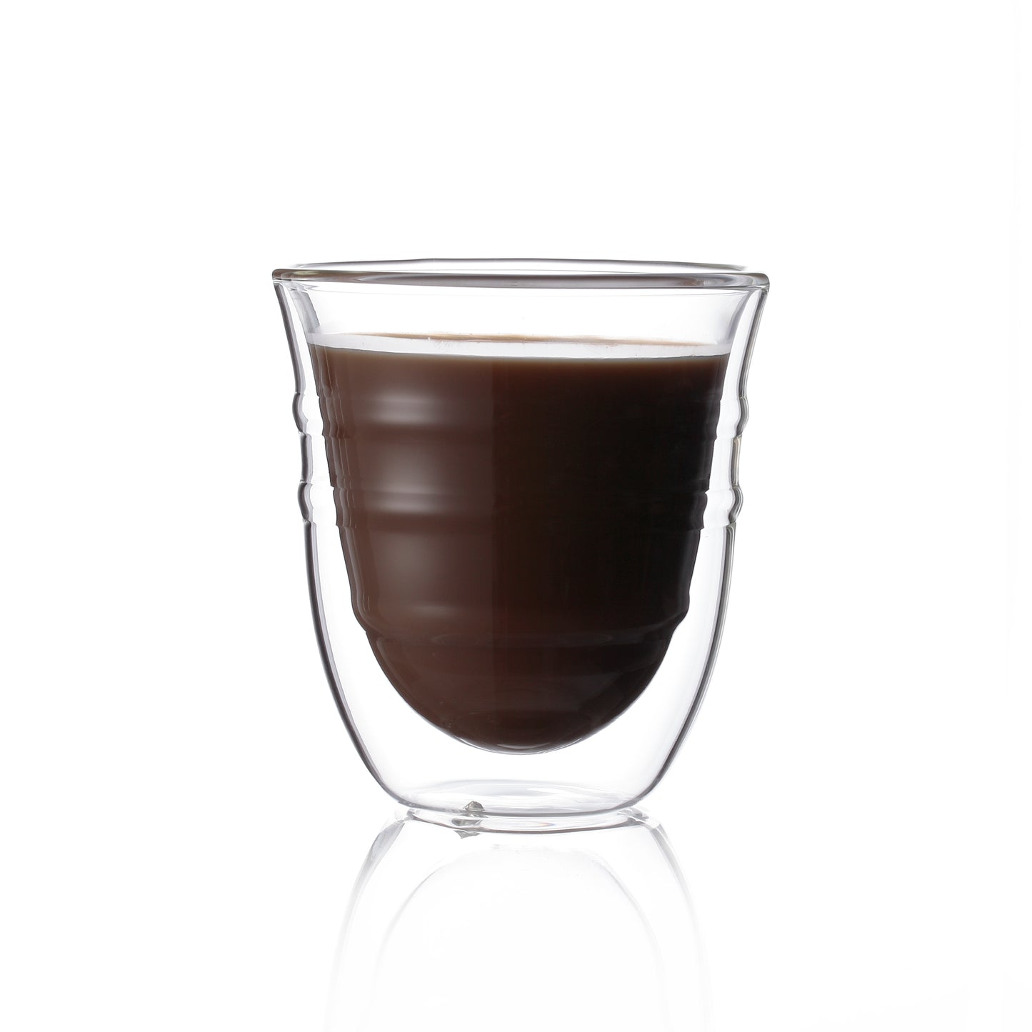 Double Wall Glass Cup Coffee Cup 4pcs/set