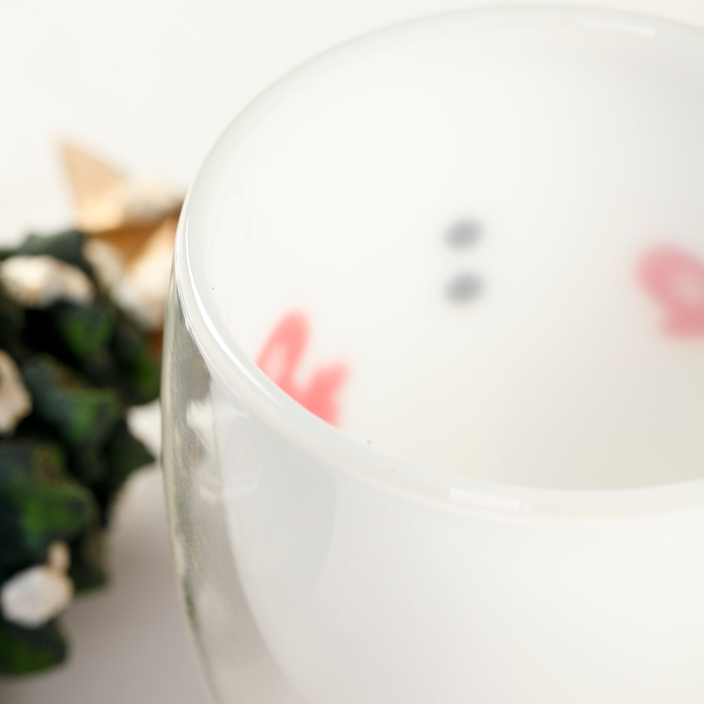 Glass Coffee Cups Double Wall Glass Cup Cartoon