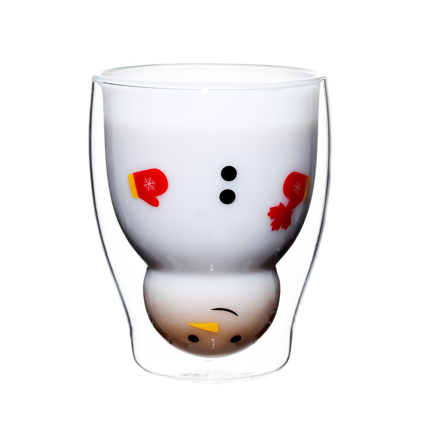 Glass Coffee Cups Double Wall Glass Cup Cartoon