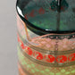 Heat resistant borosilicate glass French press with decal.